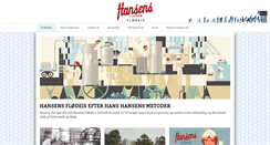 Desktop Screenshot of hansens-is.dk